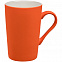 Кружка Best Noon c покрытием софт-тач, оранжевая с логотипом в Санкт-Петербурге заказать по выгодной цене в кибермаркете AvroraStore