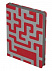 Ежедневник Labyrinth, недатированный, красный с логотипом в Санкт-Петербурге заказать по выгодной цене в кибермаркете AvroraStore