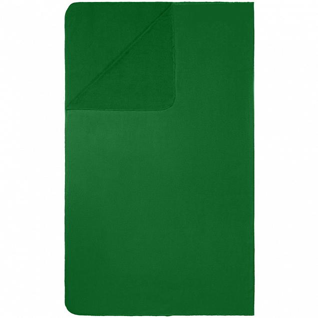 Дорожный плед Voyager, зеленый с логотипом в Санкт-Петербурге заказать по выгодной цене в кибермаркете AvroraStore