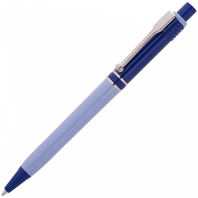 Ручка шариковая Raja Shade, синяя с логотипом в Санкт-Петербурге заказать по выгодной цене в кибермаркете AvroraStore