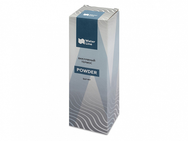 Вакуумный термос «Powder» с логотипом в Санкт-Петербурге заказать по выгодной цене в кибермаркете AvroraStore