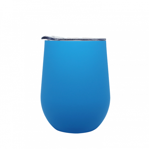 Кофер софт-тач CO12s (голубой) с логотипом в Санкт-Петербурге заказать по выгодной цене в кибермаркете AvroraStore