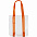 Шоппер Clear Fest, прозрачный с оранжевыми ручками с логотипом в Санкт-Петербурге заказать по выгодной цене в кибермаркете AvroraStore
