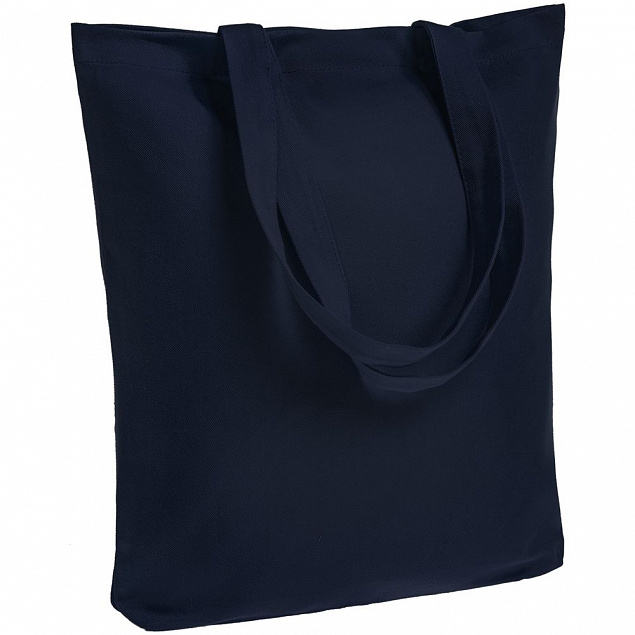 Холщовая сумка Avoska, темно-синяя с логотипом в Санкт-Петербурге заказать по выгодной цене в кибермаркете AvroraStore