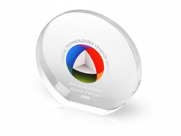 Награда «Round» с логотипом в Санкт-Петербурге заказать по выгодной цене в кибермаркете AvroraStore