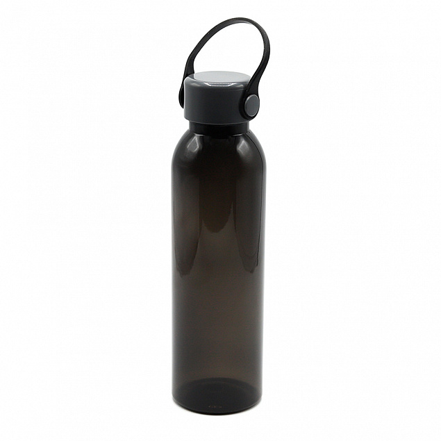 Пластиковая бутылка Chikka, черный с логотипом в Санкт-Петербурге заказать по выгодной цене в кибермаркете AvroraStore