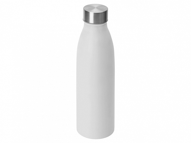 Стальная бутылка Rely, 800 мл, белый матовый с логотипом в Санкт-Петербурге заказать по выгодной цене в кибермаркете AvroraStore