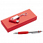 Набор Notes: ручка и флешка 8 Гб, красный с логотипом в Санкт-Петербурге заказать по выгодной цене в кибермаркете AvroraStore