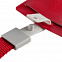 Карман для бейджа с лентой Staff, красный с логотипом в Санкт-Петербурге заказать по выгодной цене в кибермаркете AvroraStore
