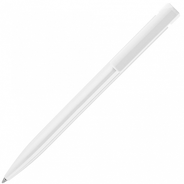 Ручка шариковая Liberty Polished, белая с логотипом в Санкт-Петербурге заказать по выгодной цене в кибермаркете AvroraStore