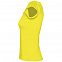 Футболка женская MELROSE 150 с глубоким вырезом, лимонно-желтая с логотипом в Санкт-Петербурге заказать по выгодной цене в кибермаркете AvroraStore
