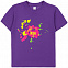 Футболка детская «Пятно Maker», фиолетовая с логотипом в Санкт-Петербурге заказать по выгодной цене в кибермаркете AvroraStore