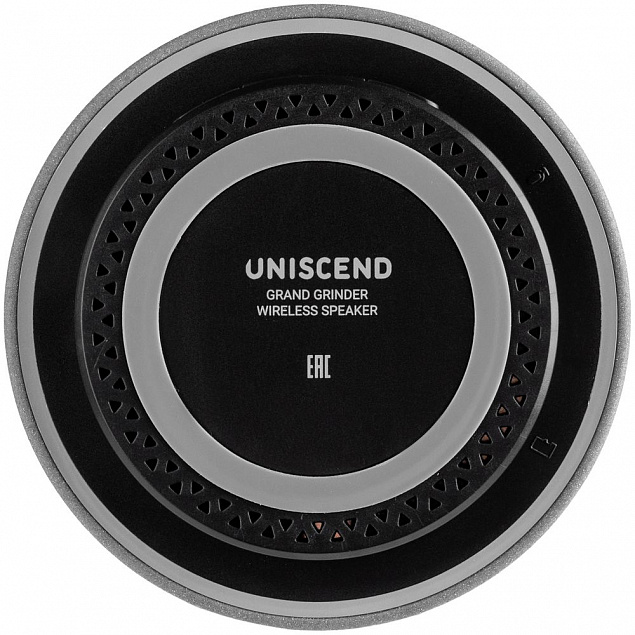 Беспроводная колонка Uniscend Grand Grinder, серая с логотипом в Санкт-Петербурге заказать по выгодной цене в кибермаркете AvroraStore