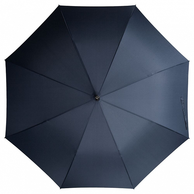 Зонт-трость Classic, темно-синий с логотипом в Санкт-Петербурге заказать по выгодной цене в кибермаркете AvroraStore