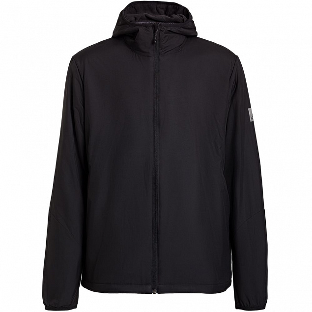 Куртка мужская Outdoor Fleece Lined Jacket, черная с логотипом в Санкт-Петербурге заказать по выгодной цене в кибермаркете AvroraStore