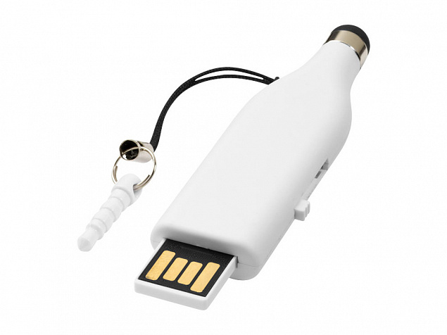 USB-флешка на 4 Гб со стилусом с логотипом в Санкт-Петербурге заказать по выгодной цене в кибермаркете AvroraStore