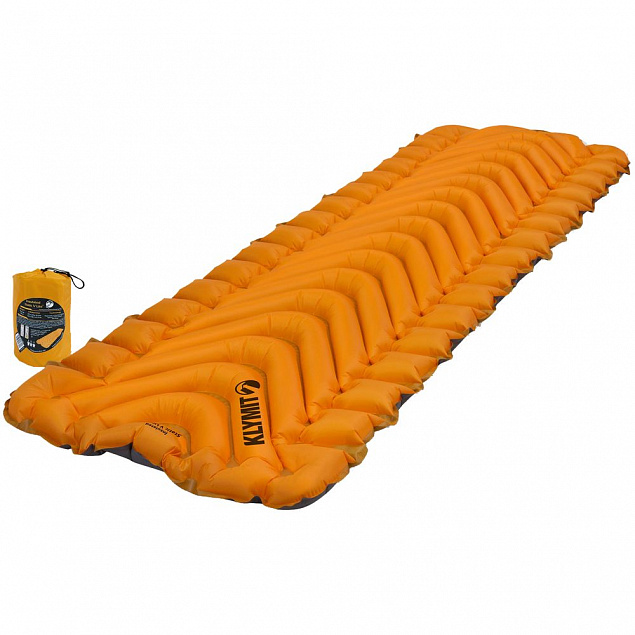 Надувной коврик Insulated Static V Lite, оранжевый с логотипом в Санкт-Петербурге заказать по выгодной цене в кибермаркете AvroraStore