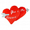 Декоративная подушка You And Me Forever с логотипом в Санкт-Петербурге заказать по выгодной цене в кибермаркете AvroraStore