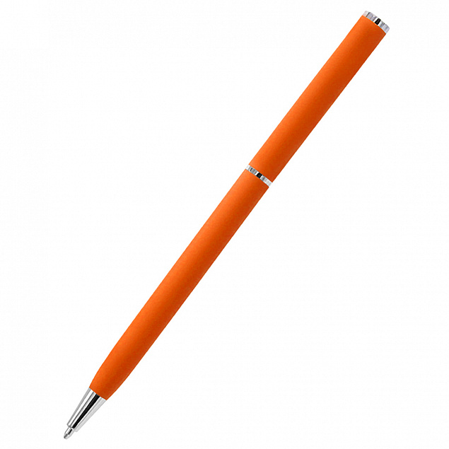 Ручка шариковая металлическая Tinny Soft - Оранжевый OO с логотипом в Санкт-Петербурге заказать по выгодной цене в кибермаркете AvroraStore