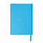 Ежедневник недатированный Bliss, А5,  голубой, белый блок, без обреза с логотипом в Санкт-Петербурге заказать по выгодной цене в кибермаркете AvroraStore