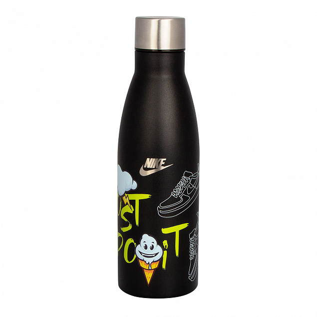 Термобутылка вакуумная герметичная Portobello, Fresco Neo, 500 ml, черная с логотипом в Санкт-Петербурге заказать по выгодной цене в кибермаркете AvroraStore