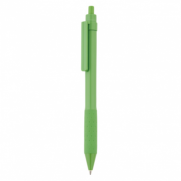 Ручка X2, зеленый с логотипом в Санкт-Петербурге заказать по выгодной цене в кибермаркете AvroraStore