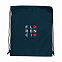 Плотный рюкзак на шнурке Impact из RPET AWARE™ с логотипом в Санкт-Петербурге заказать по выгодной цене в кибермаркете AvroraStore