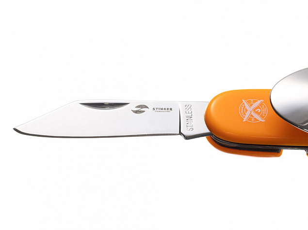 Нож перочинный, 109 мм, 8 функций с логотипом в Санкт-Петербурге заказать по выгодной цене в кибермаркете AvroraStore